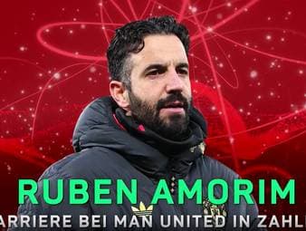 Rúben Amorim ist nicht mehr Trainer von Manchester United. Wie der Verein offiziell bekannt gab, wurde der Portugiese mit sofortiger Wirkung freigestellt.