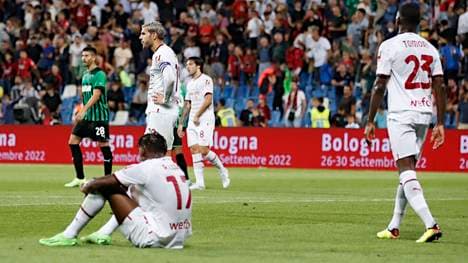 Der AC Mailand schrammte knapp an einer Niederlage vorbei