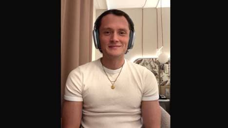 Fabian Reese wird im Doppelpass zugeschaltet