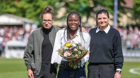 Nicole Anyomi verabschiedete sich in diesem Jahr von Frankfurt nach London
