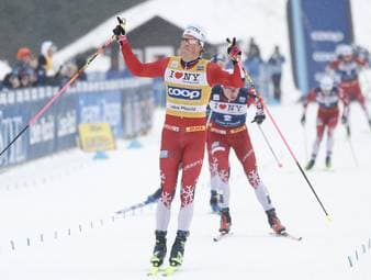 Dominator Kläbo siegt weiter