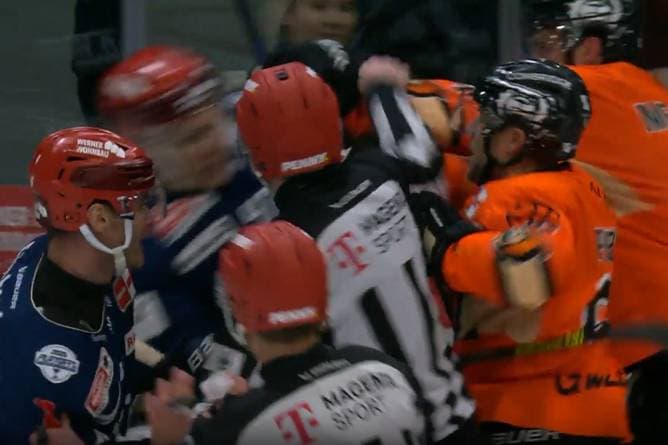 Playoff-Emotionen kochen völlig über 