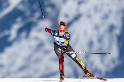 Deutsche verpasst Podest deutlich