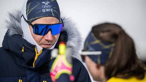 Der deutsche Trainer Johannes Lukas ist für das schwedische Biathlon-Team verantwortlich