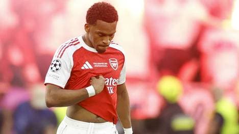 Im CL-Finale gab Jurrien Timber nach wochenlanger Verletzungspause sein Comeback