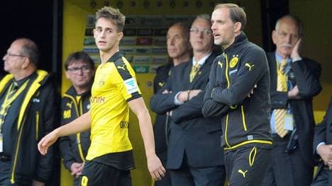 Ex-BVB-Trainer Thomas Tuchel (r.) hatte Adnan Januzaj einst kritisiert