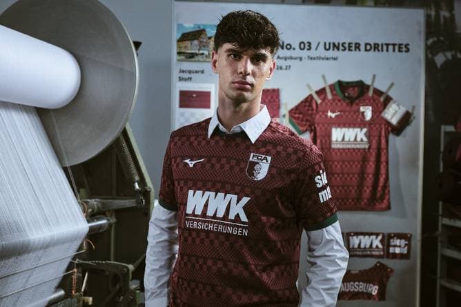 Augsburg veröffentlicht drittes Trikot
