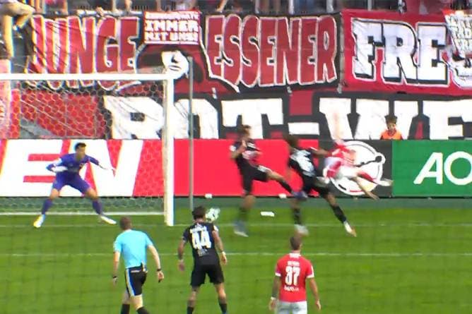 Ein Sensationstor verzückt die 3. Liga