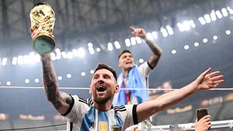 Lionel Messi greift mit Argentinien nach dem Titel