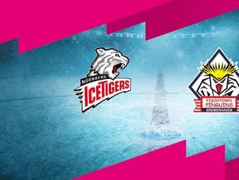 Nürnberg Ice Tigers - Pinguins Bremerhaven (Highlights)