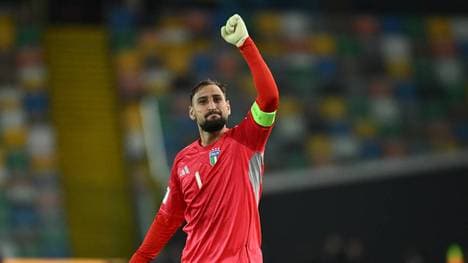 Gianluigi Donnarumma gewann mit Italien gegen Israel