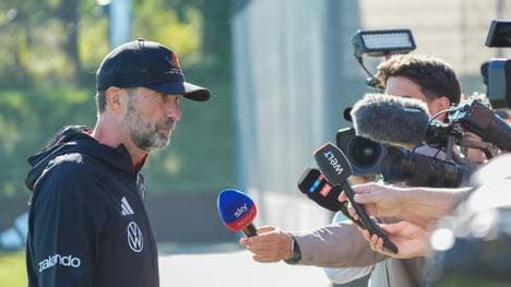 Bundestrainer Jürgen Klopp am Mittwoch in Herzogenaurach