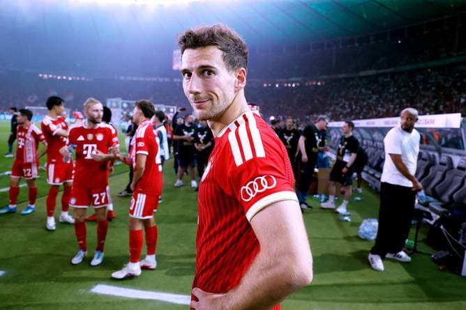 So emotional verabschiedet der FC Bayern Goretzka