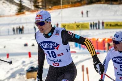 Geiger mit Ausrufezeichen vor Olympia