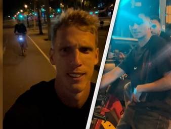 Partystimmung in Barcelona. Nach der gewonnenen Meisterschaft feierten die Fans bis in die Morgenstunden auf den Straßen. Die Spieler und selbst der Vereinspräsident waren aber nicht weit.