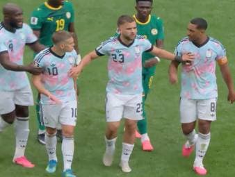 Belgien-Stars zoffen sich mitten im Spiel 