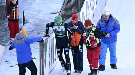Schwere Verletzung bei Wendelin Thannheimer