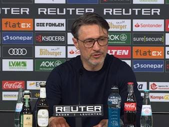 Nach dem Spiel gegen VfL Wolfsburg wird Niko Kovac auf die mangelnde Kreativität seiner Mannschaft angesprochen. Der Trainer findet dabei deutliche Worte der Selbstkritik.