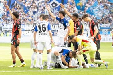 Schlimme Bilder um HSV-Profi