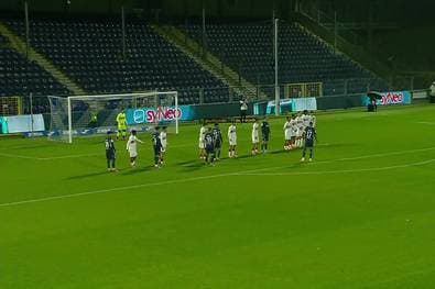 Dieses Drittliga-Spiel sehen gerade einmal 821 (!) Zuschauer