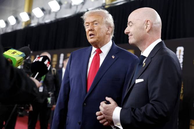 Trump und Infantino: "Großartigste WM aller Zeiten"