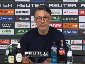 Nach der 0:1-Niederlage gegen Borussia Mönchengladbach wird Niko Kovač auf das Fehlen von Felix Nmecha und die schwachen Leistungen der letzten vier Wochen angesprochen. Trotz der Kritik zieht Kovač eine insgesamt positive Saisonbilanz.