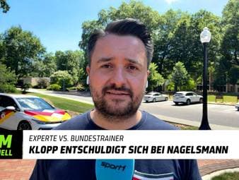 Mit ihren Aussagen zu Bundestrainer Julian Nagelsmann sorgten Thomas Müller und Jürgen Klopp für Aufsehen. Nach Gegenwind vom DFB ruderte Klopp nun zurück. SPORT1-Reporter Stefan Kumberger ordnet die Lage ein.