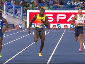 Historische Medaille im 100-Meter-Sprint! Owen Ansah hat im Foto-Finish die Nase vorne und beendet ein 40 Jahre langes Warten für Deutschland.