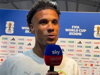 Ismail Jakobs richtet in seinem Interview nach dem Spiel des Senegal gegen Norwegen unterstützende Worte an Leroy Sané.