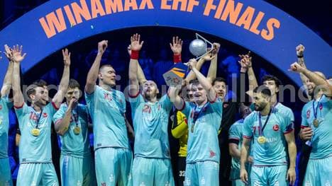 MT Melsungen feierte den Titel in Hamburg