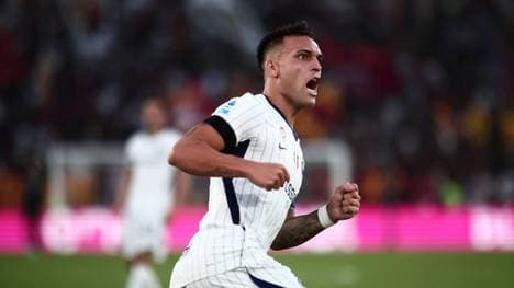 Lautaro Martínez sicherte Inter ein Remis in Rom