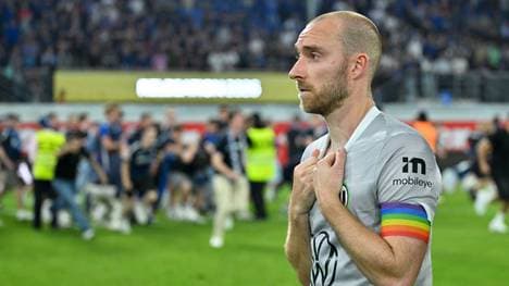 Christian Eriksen war erneut auf dem Platz kollabiert