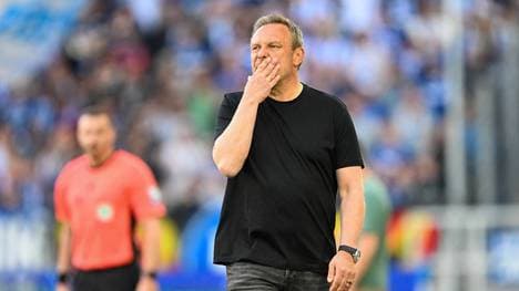 André Breitenreiter verliert mit Hannover 96 in Karlsruhe