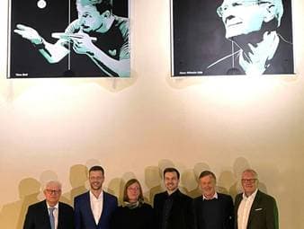 Deutsche Tischtennis-Ikonen geehrt