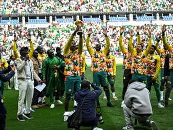 Trotz Aberkennung: Senegal präsentiert Afrika-Cup