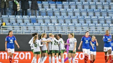 Wolfsburg konnte in Oslo spät jubeln