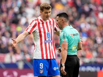 Kurioser Platzverweis um Atlético-Stürmer