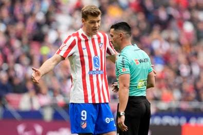 Kurioser Platzverweis um Atlético-Stürmer