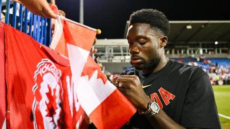 Fehlt weiterhin: Alphonso Davies