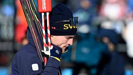 Sebastian Samuelsson war nach dem Massenstart bitter enttäuscht