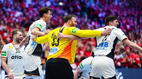 Die deutschen Handballer stehen im EM-Halbfinale