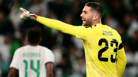 Luca Zidane ist bei Algerien die Nummer eins zwischen den Pfosten