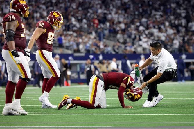 Schock-Verletzung für Quarterback-Star
