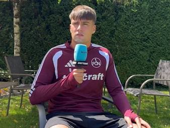 Nach einem Seuchenjahr mit Verletzungen blickt Nürnberg-Leihspieler Javier Fernandez positiv in die Zukunft. Über seinen Stammverein findet er nur lobende Worte.