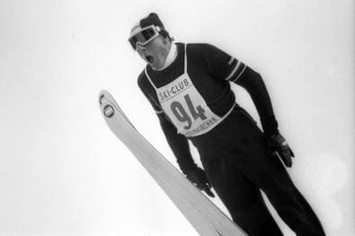 Ein wegweisender Sensations-Flug für das Skispringen