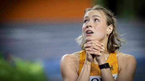 Marlene Meier - hier bei der Indoor-WM - verpasst trotz einer starken Leistung wohl die EM