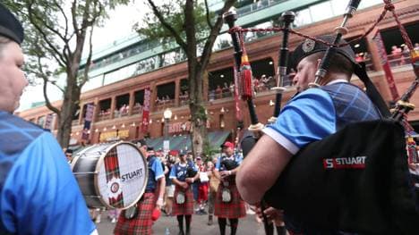 Die "Tartan Army" erobert Boston