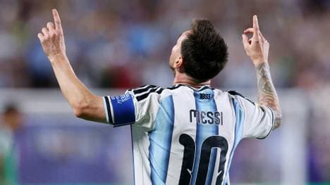 Traf zum Start dreimal: Lionel Messi