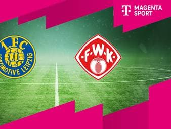 Die Highlights der Partie 1. FC Lokomotive Leipzig - FC Würzburger Kickers aus der 3. Liga im Video. 