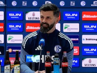 Schalke-Trainer Miron Muslic äußert sich zum Fitness-Level von Neuzugang Edin Dzeko und einem möglichen Platz in der Startelf für den Bosnier. 